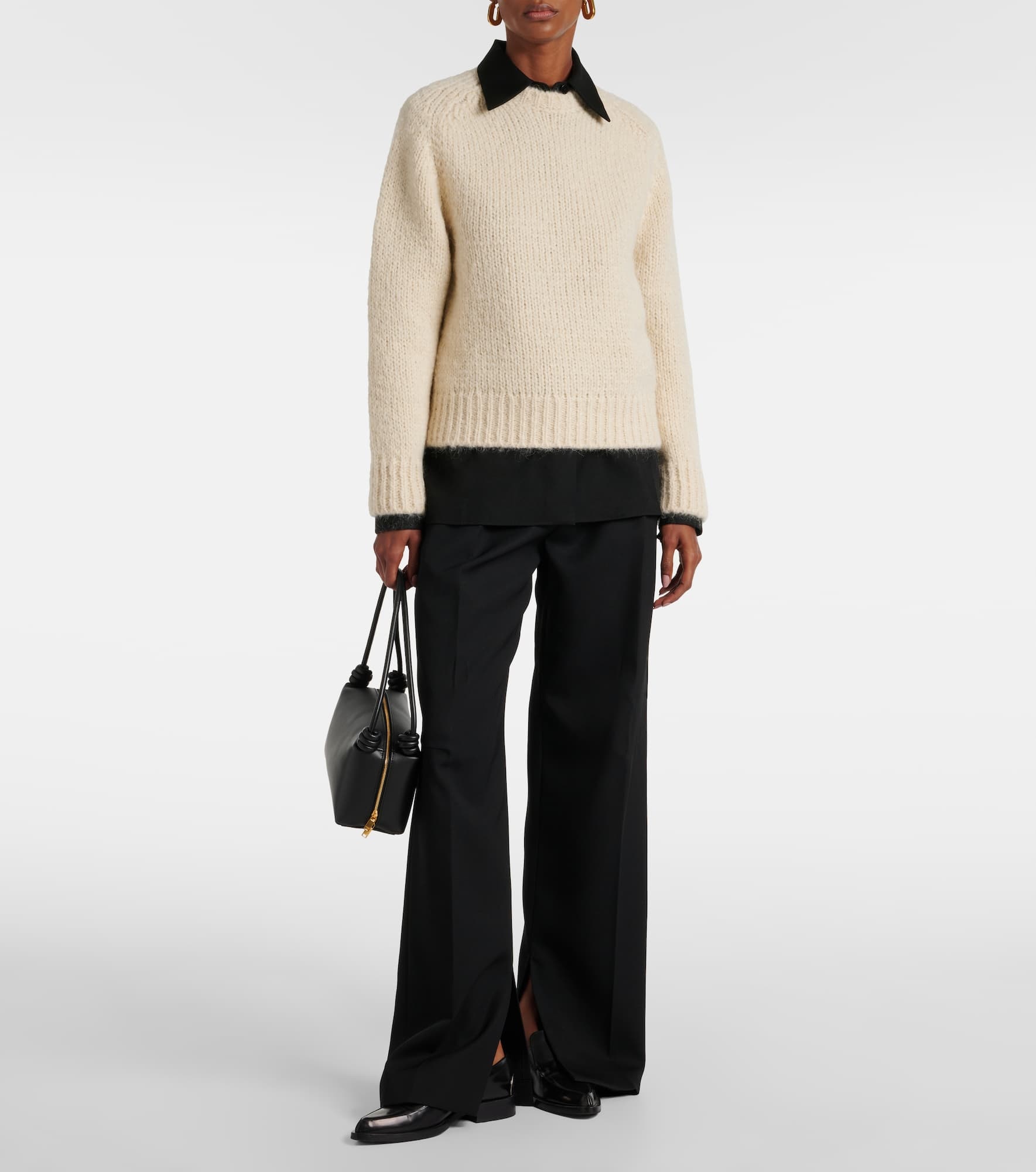 Mohair and wool-blend sweater - 2