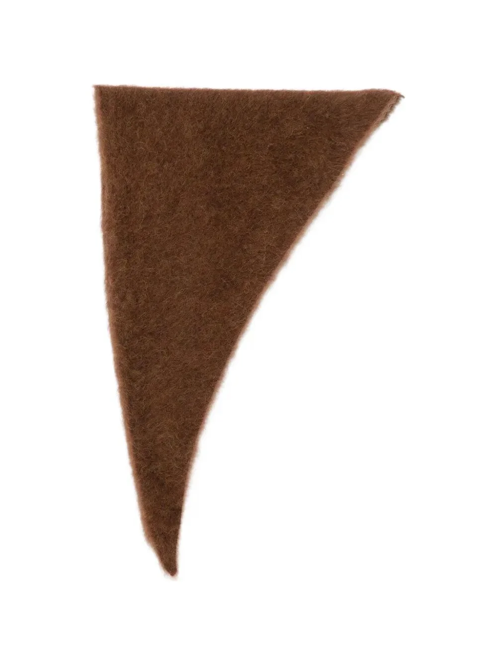 Scarf Triangle "Fluffy Wool" - 1