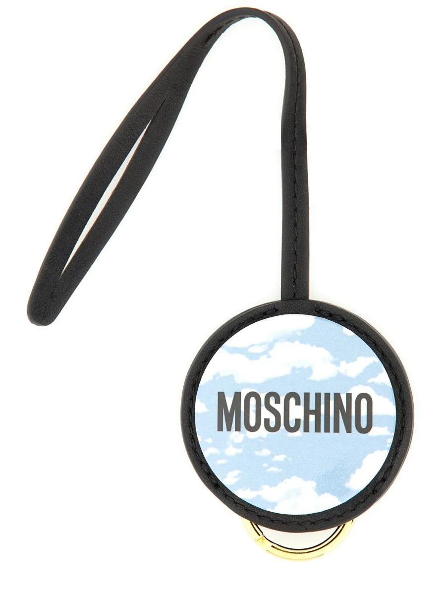 Moschino Leather Keychain - 1