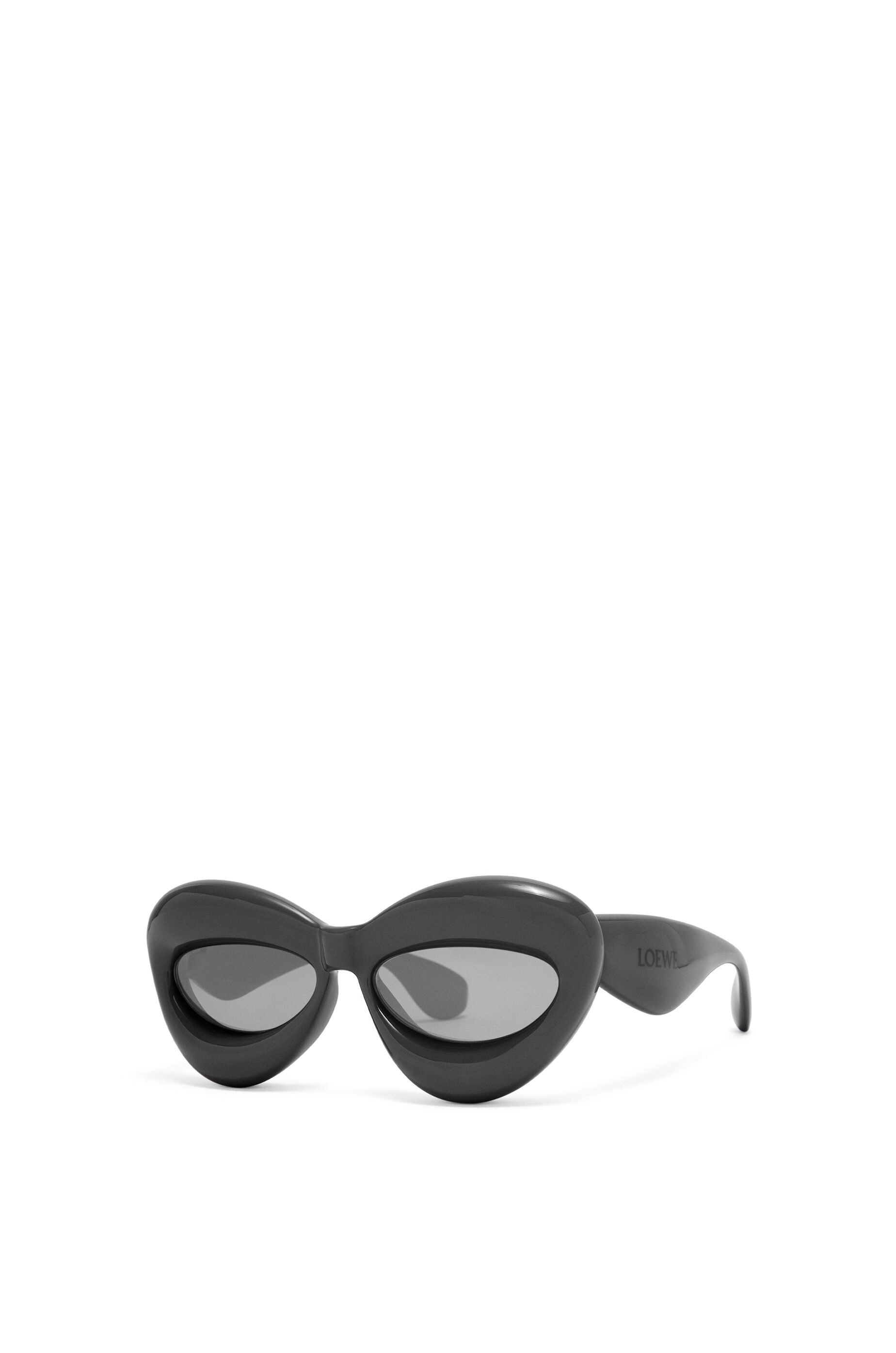 Inflated cateye sunglasses in nylon - 3