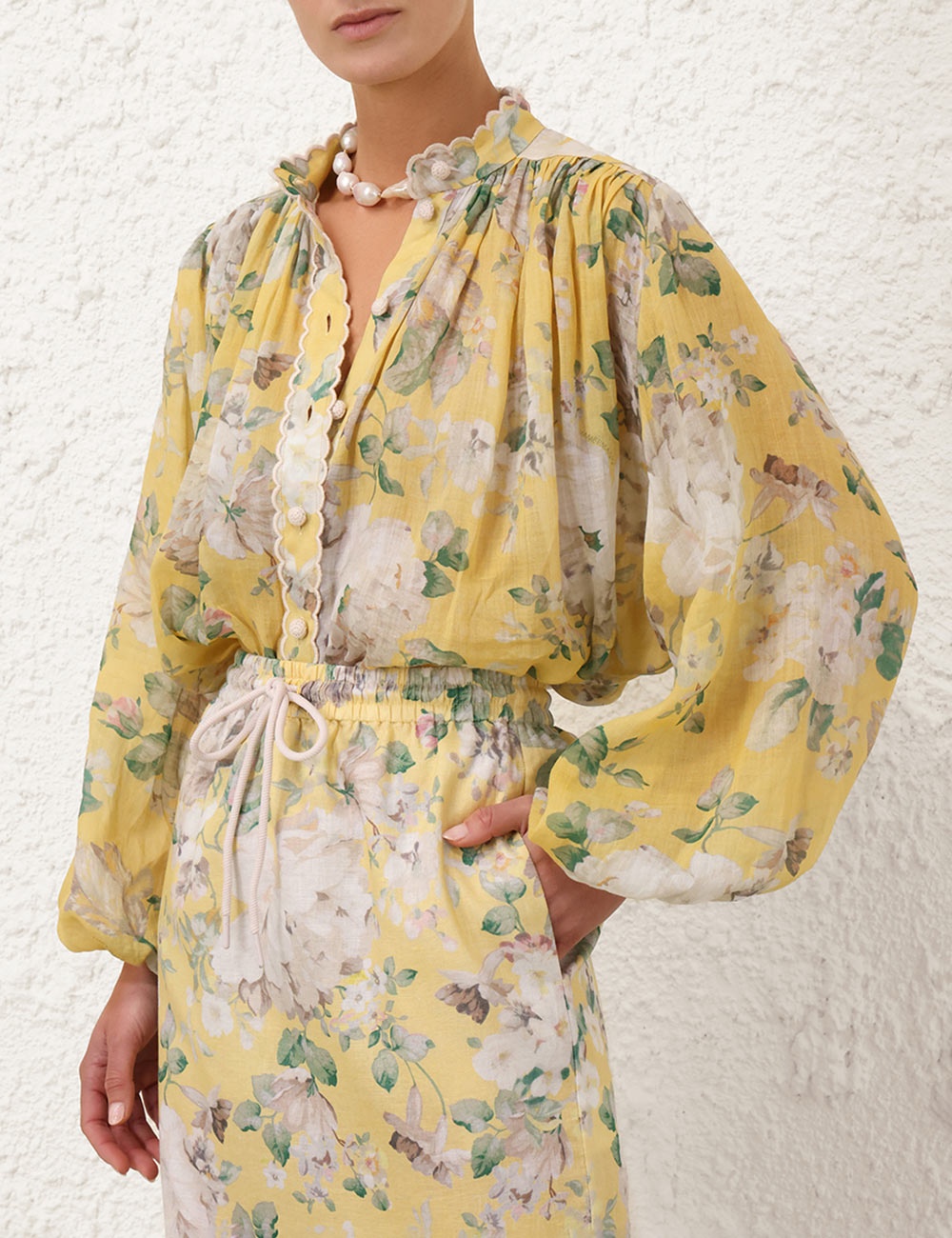 ACACIA SCALLOP BLOUSE - 2
