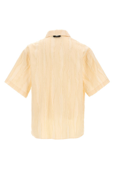 MSGM Fil coupe cotton shirt outlook