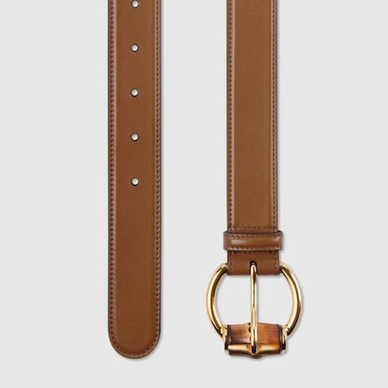 GUCCI Belt with bamboo detail buckle outlook