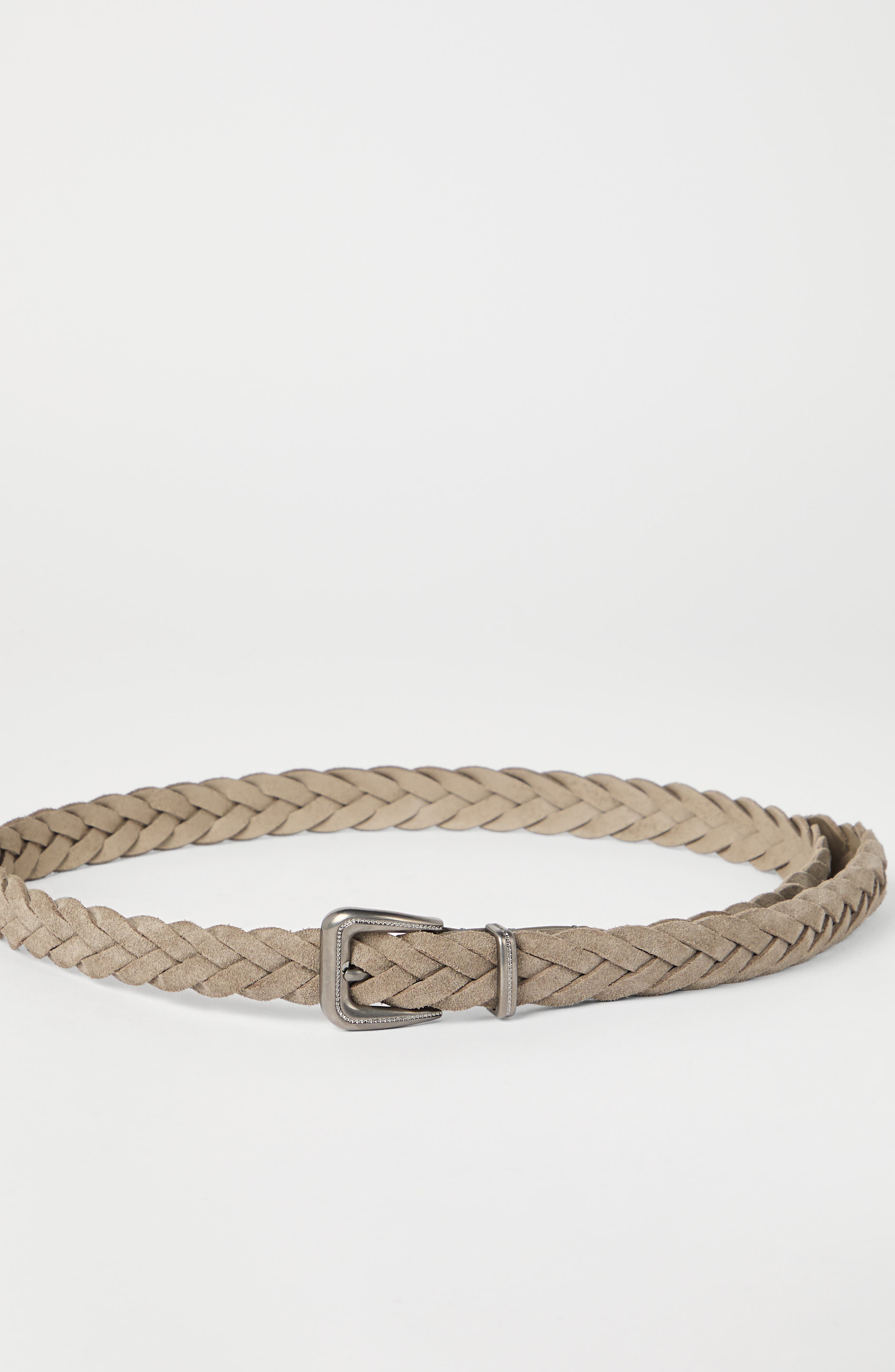 Brunello Cucinelli Braided belt in Beige at Nordstrom - 2