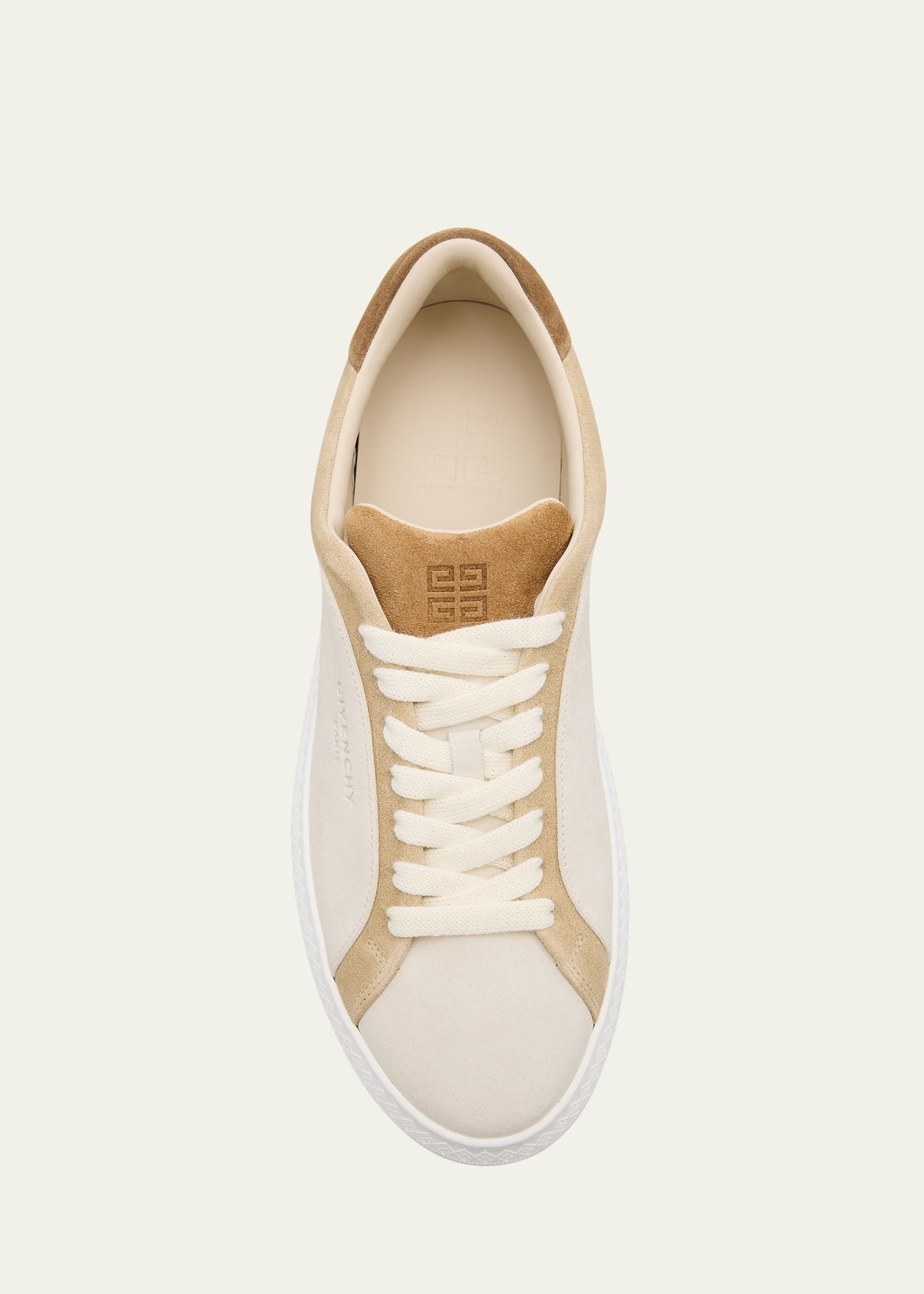 Men's G Set Suede Low-Top Sneakers - 3