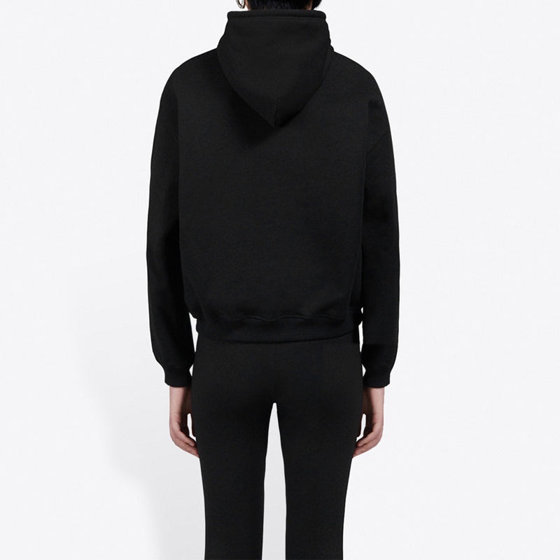 Balenciaga Matte Polar Fleece Sports Female Black 612959TIVD41000 - 4