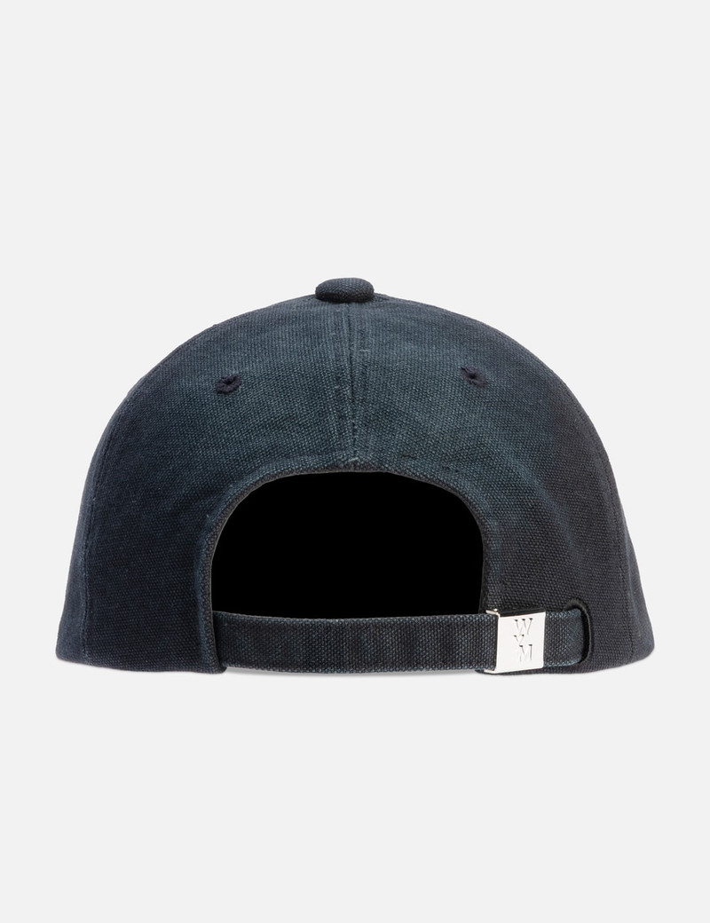 NAVY DYED LOGO BALL CAP 3