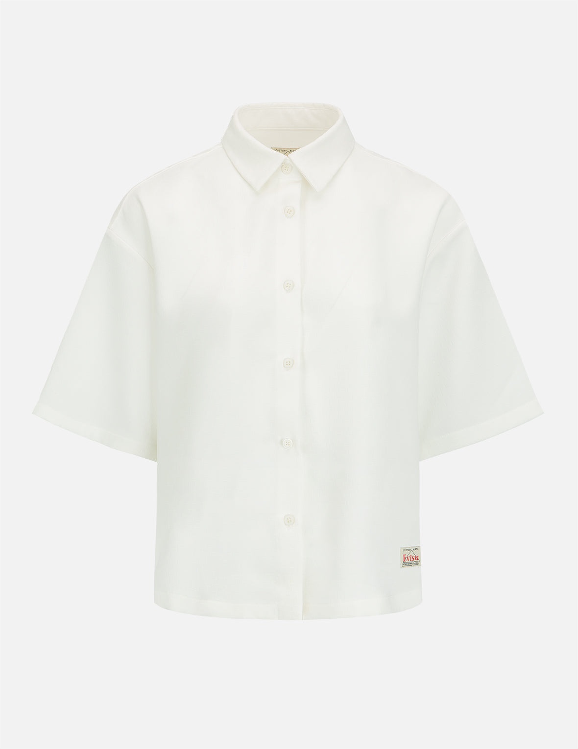 Seagull Embroidery Loose-fit Shirt - 7