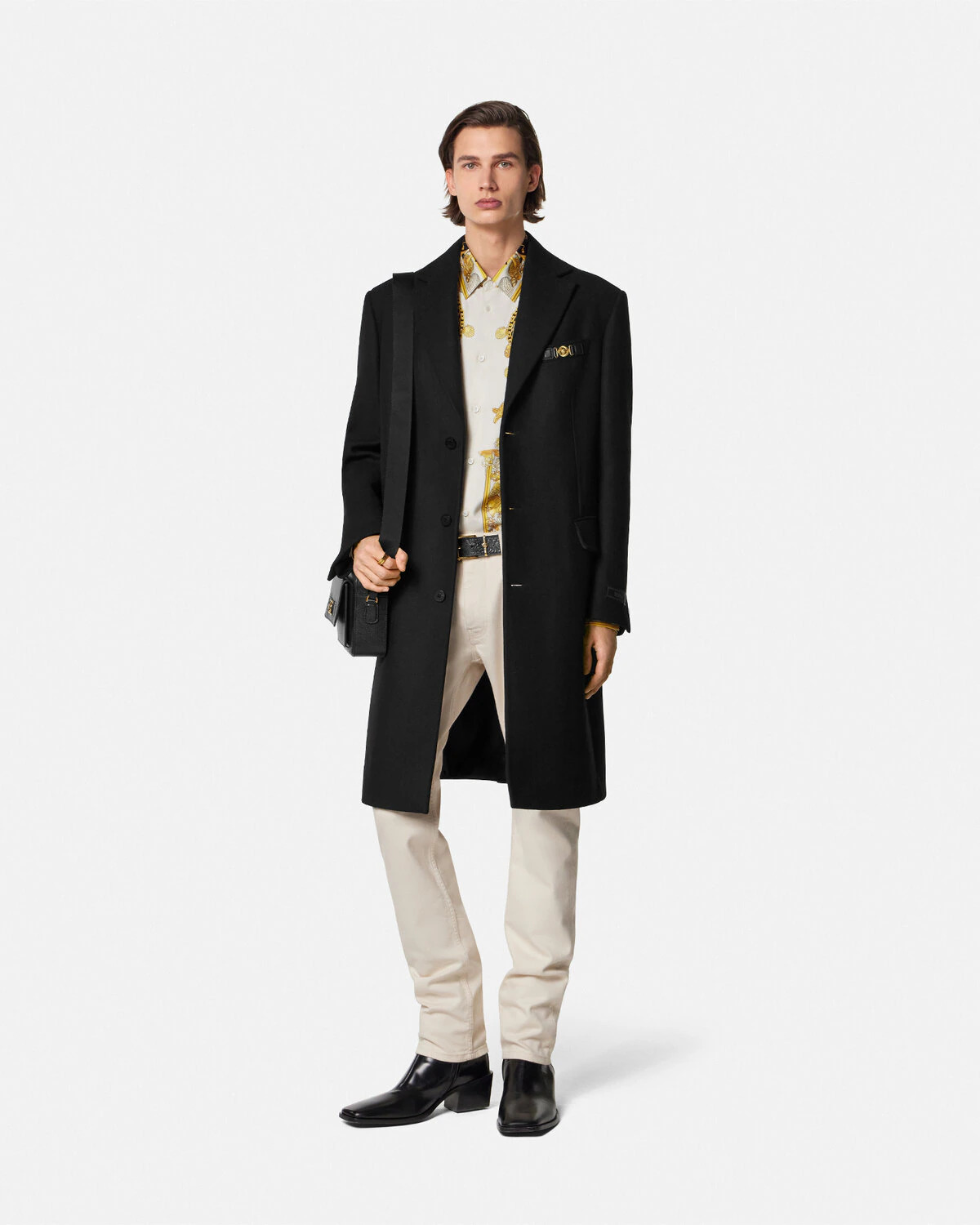 Wool Single-Breasted Coat - 2
