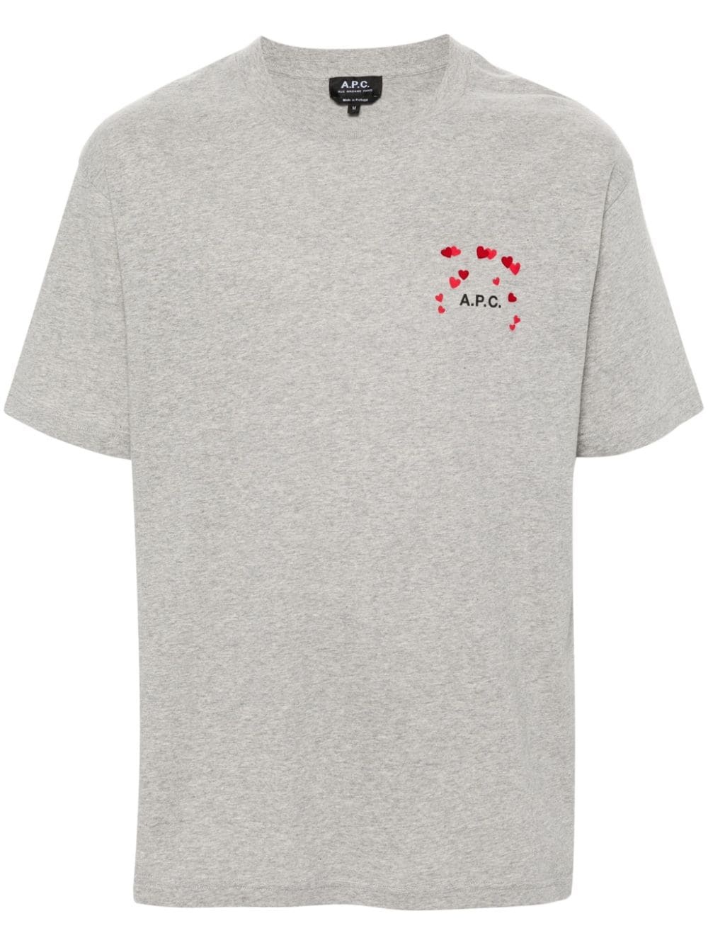 logo-print cotton T-shirt - 1