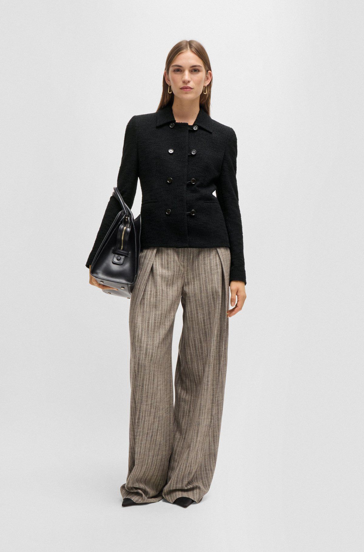 EXTRA-SLIM-FIT JACKET IN TWEED - 3