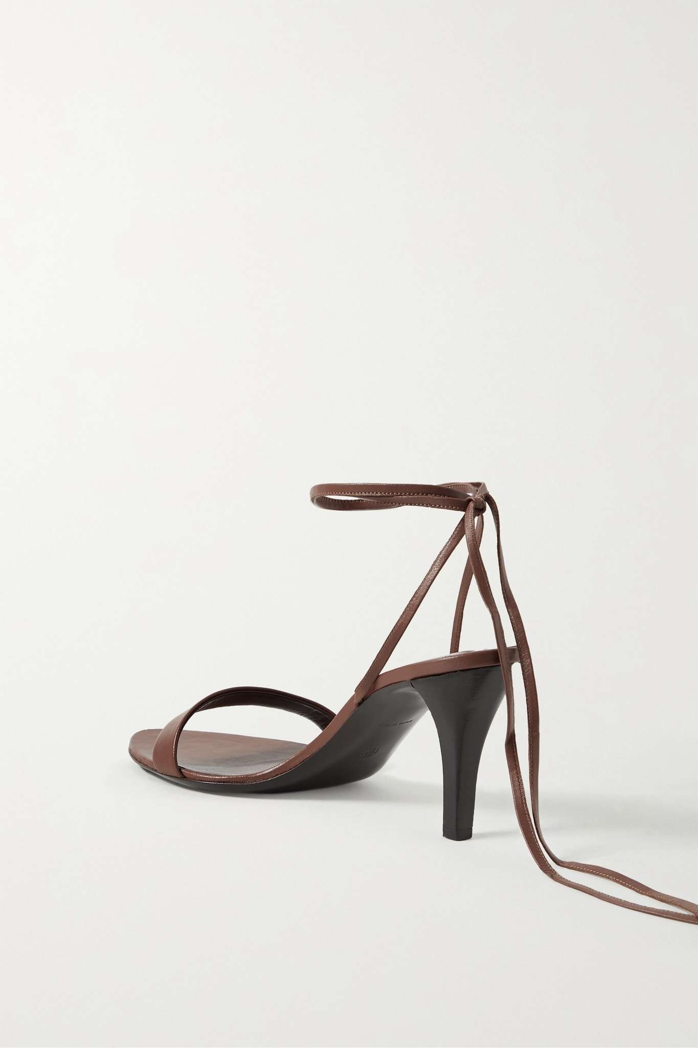 Maud lace-up leather sandals - 3