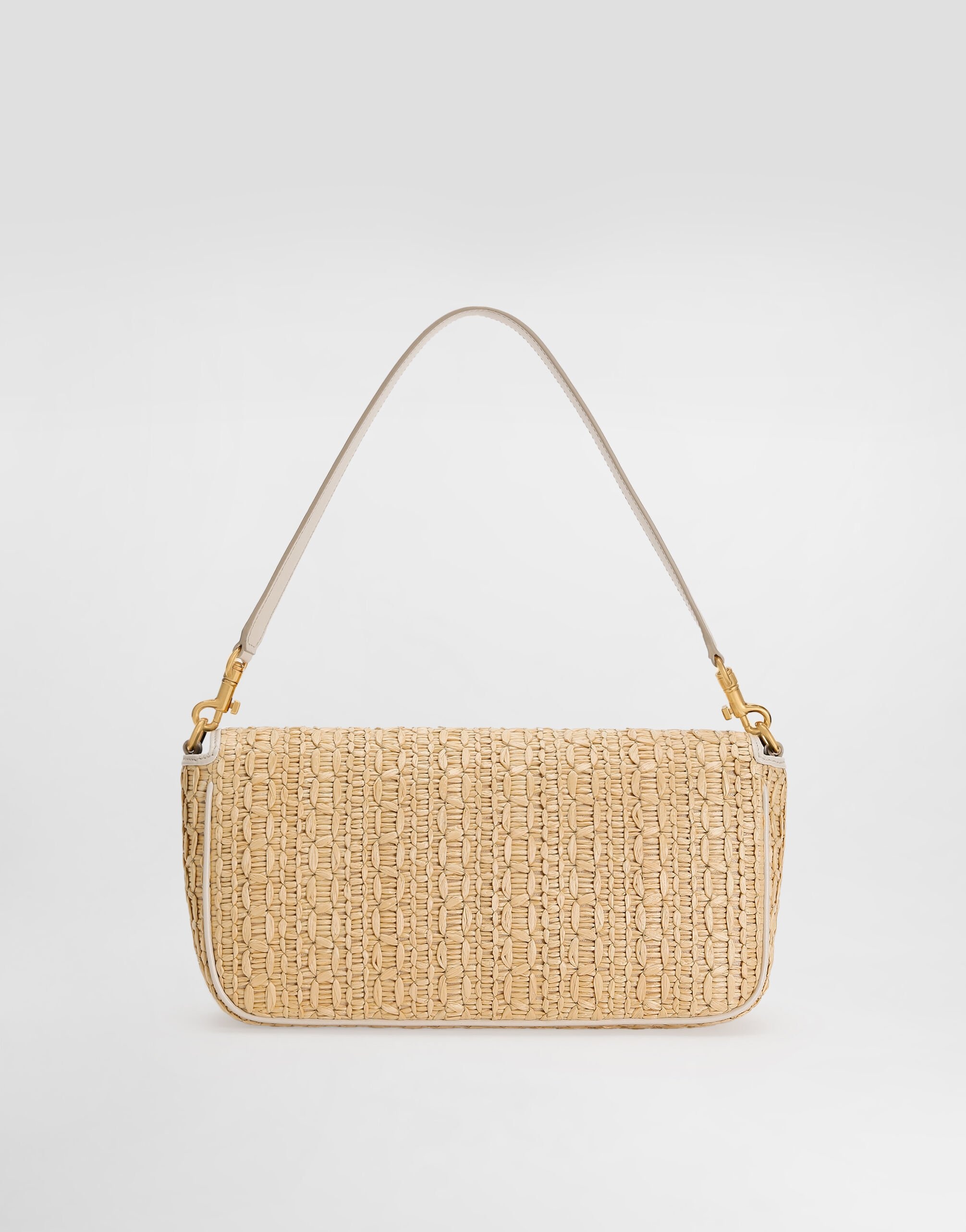 Rafia crochet shoulder bag - 4