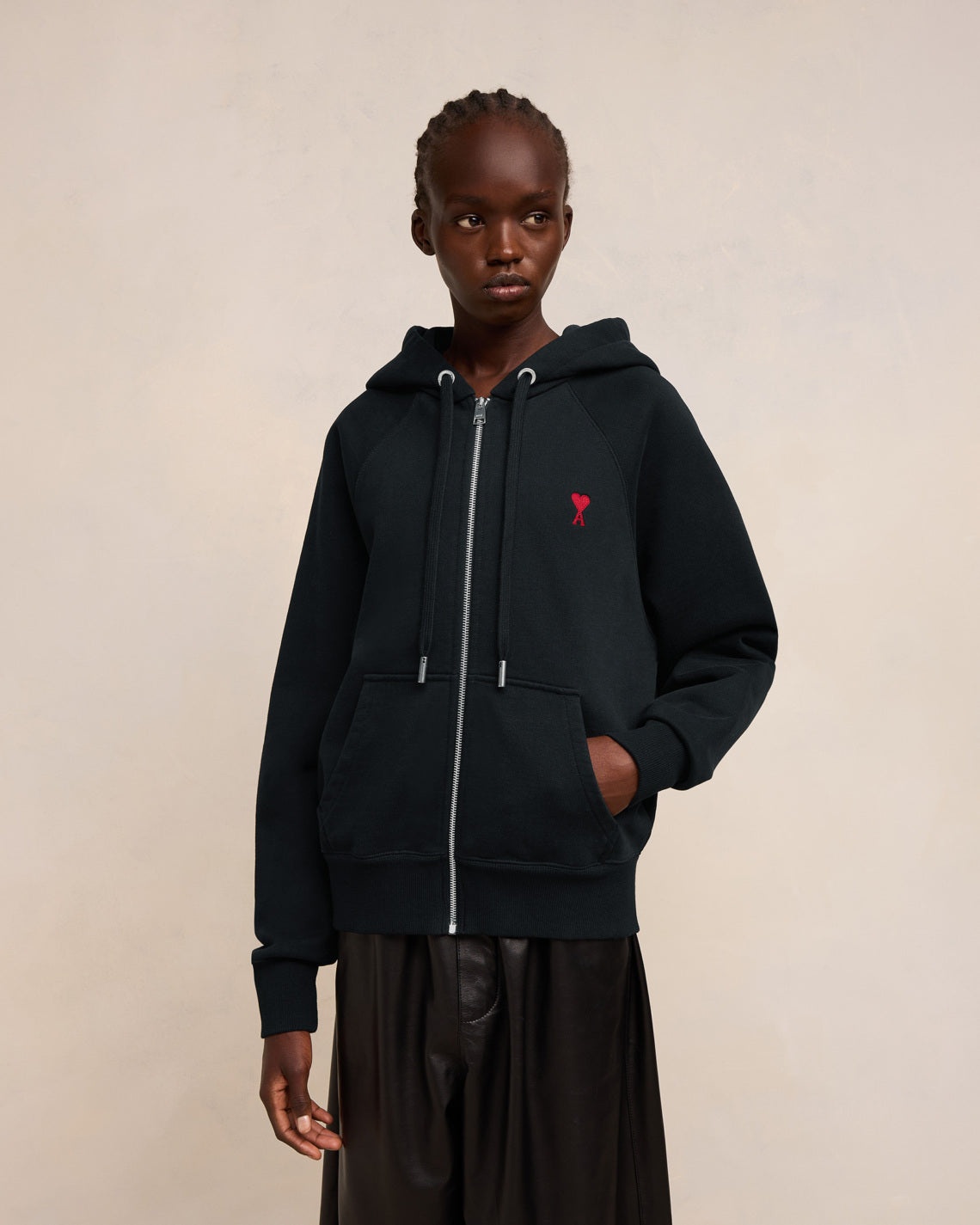 AMI DE COEUR ZIPPED HOODIE - 3