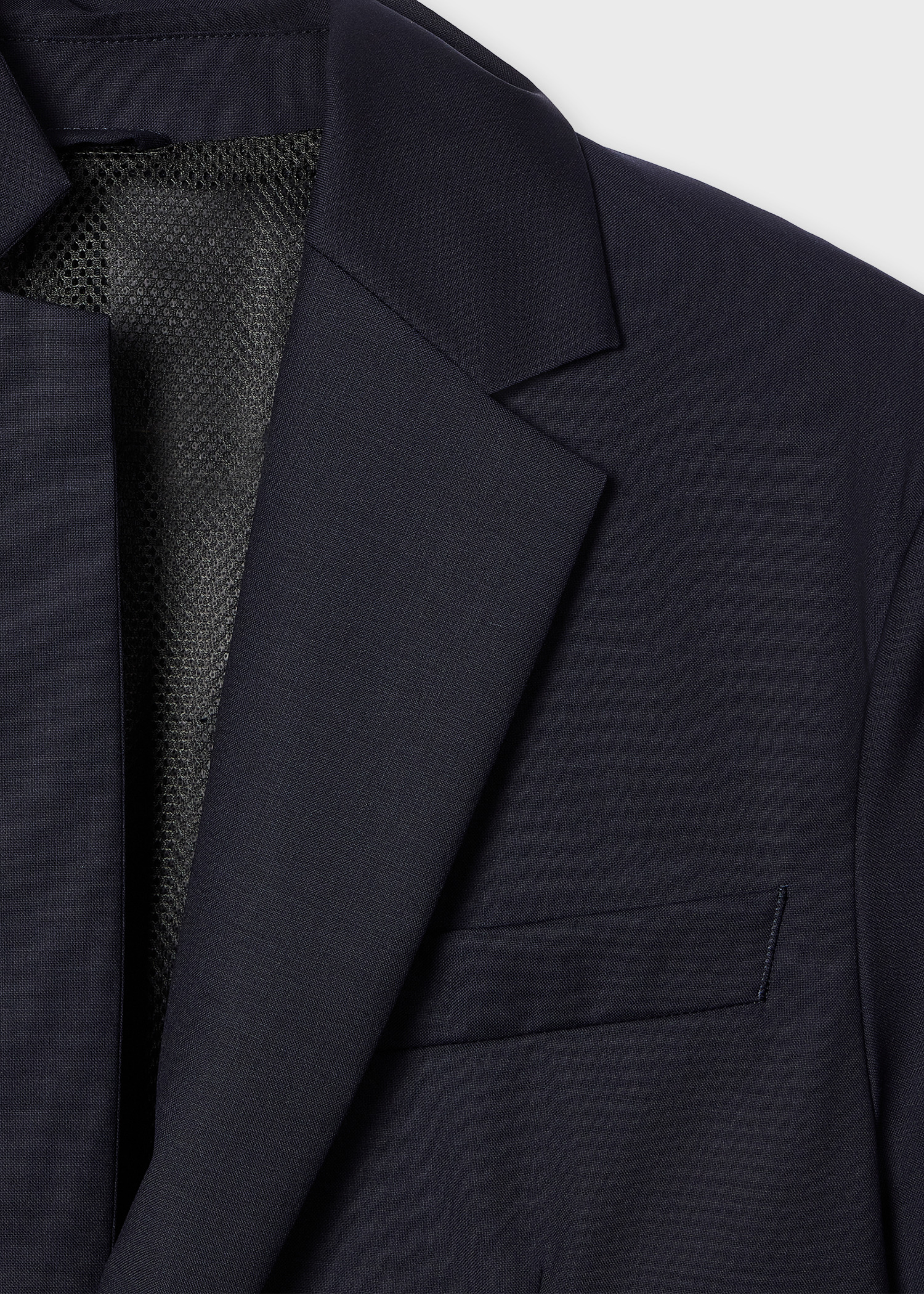Navy 'Storm System' Technical Wool Blazer - 2