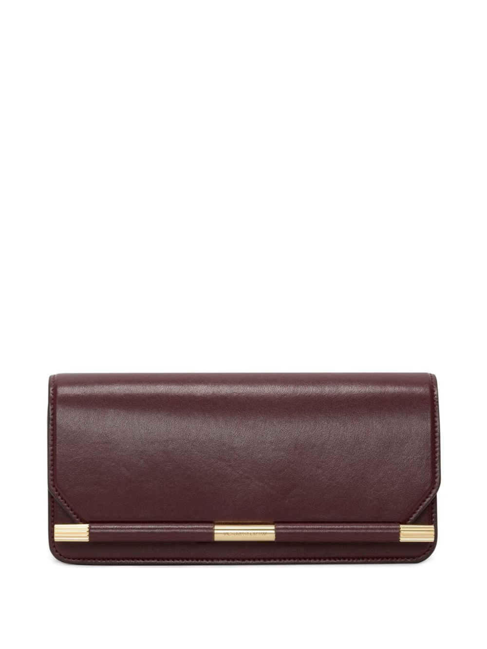 202 leather bar-detail clutch bag - 1