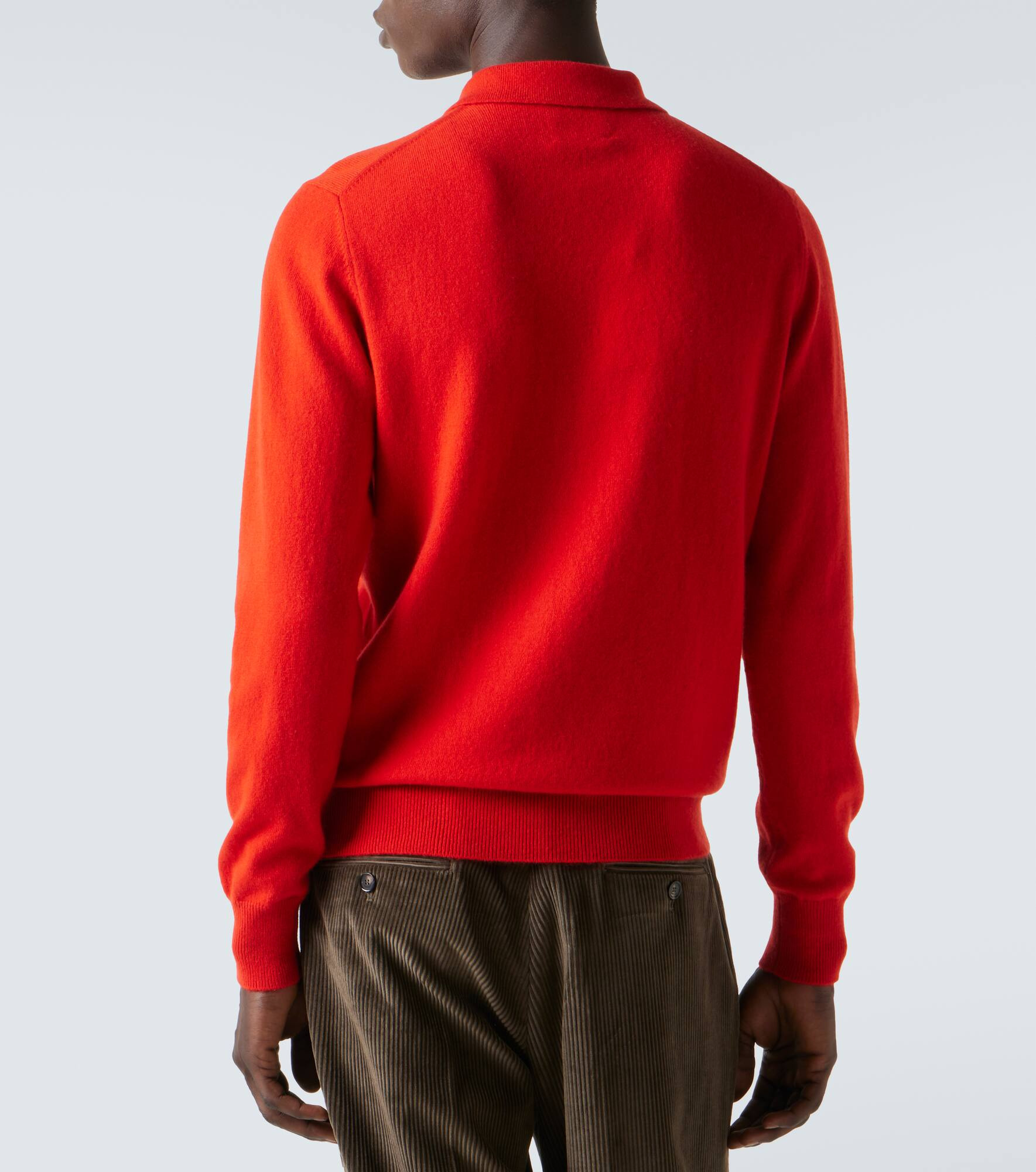 Cashmere polo sweater - 4