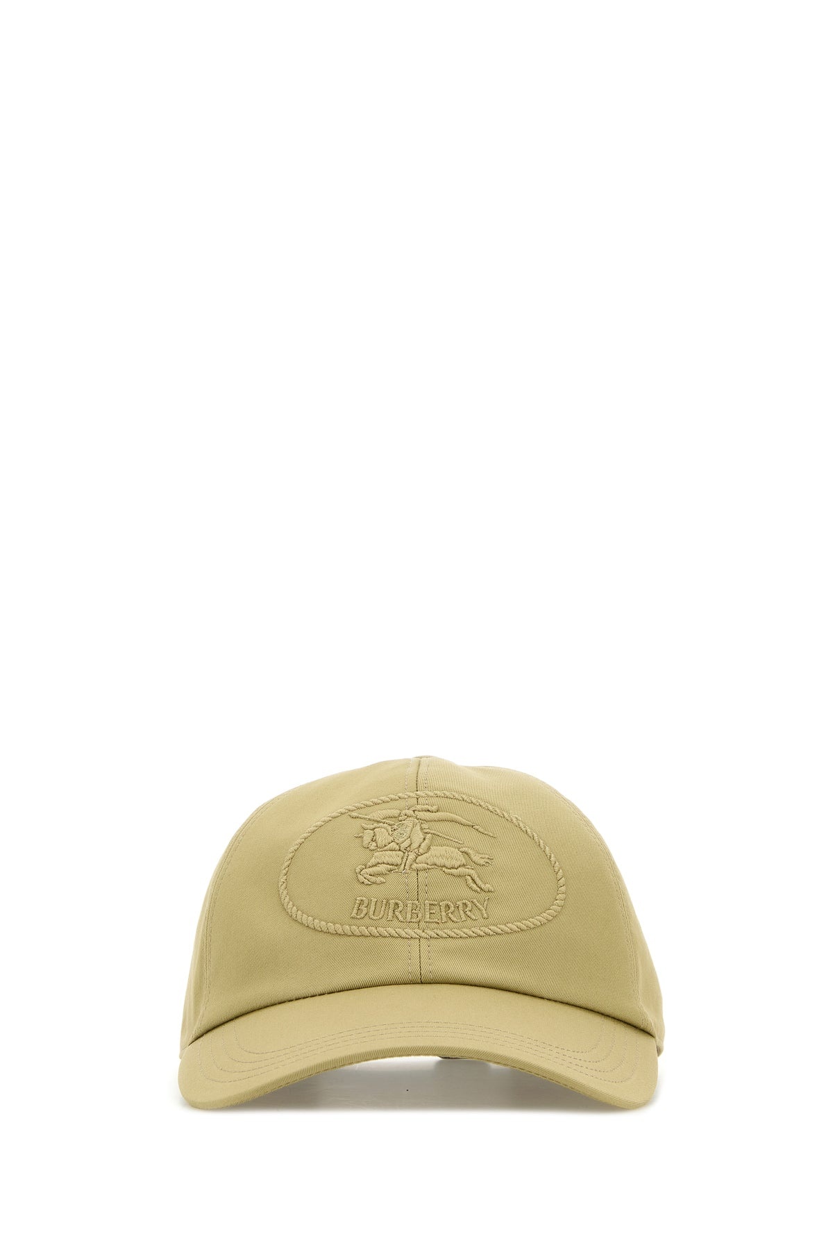 Khaki cotton baseball cap - 1