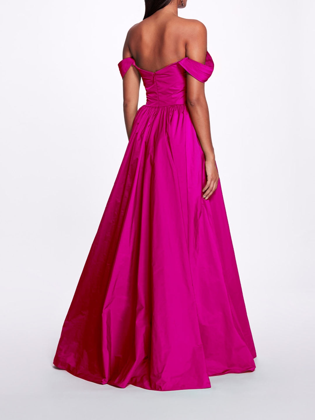 TWIST TAFFETA GOWN - 2