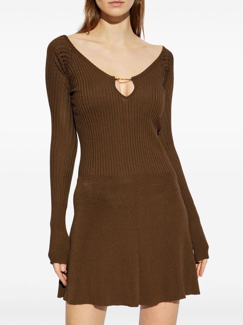 La Robe ribbed minidress 3