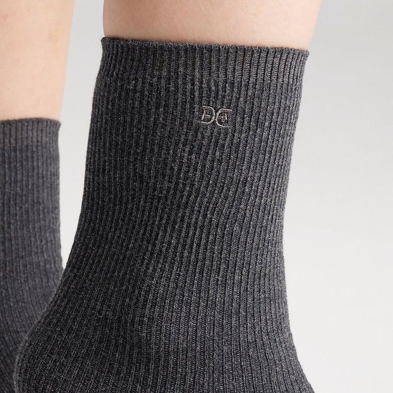 3 Pack Texture Cotton Crew 5