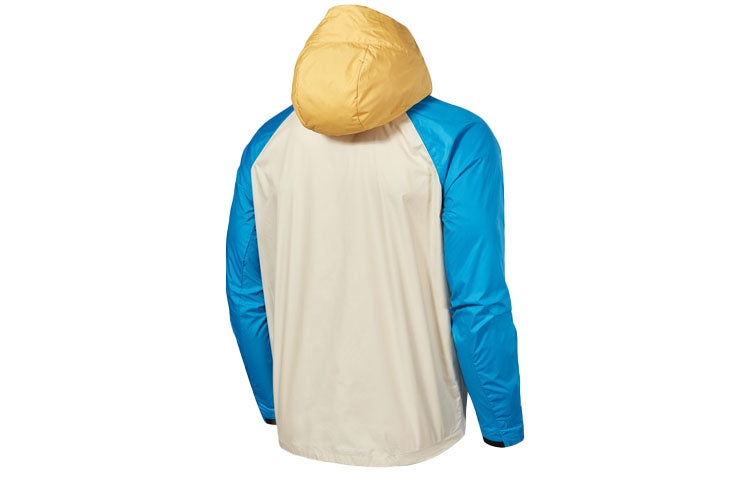 Nike Windrunner Contrast Windproof Casual Hooded Jacket For Men Yellow CZ9055-761 - 2