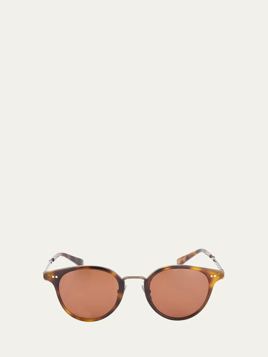 Men's Marmont Combo Round Sunglasses - 1