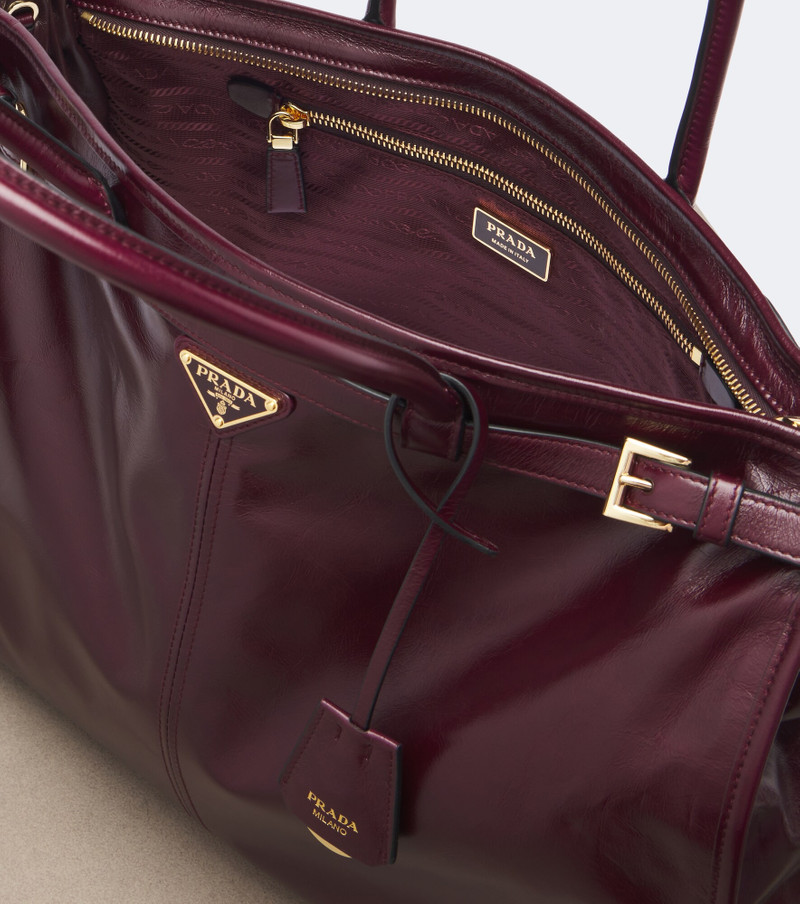 Prada Bonnie Extra Large leather shoulder bag 3