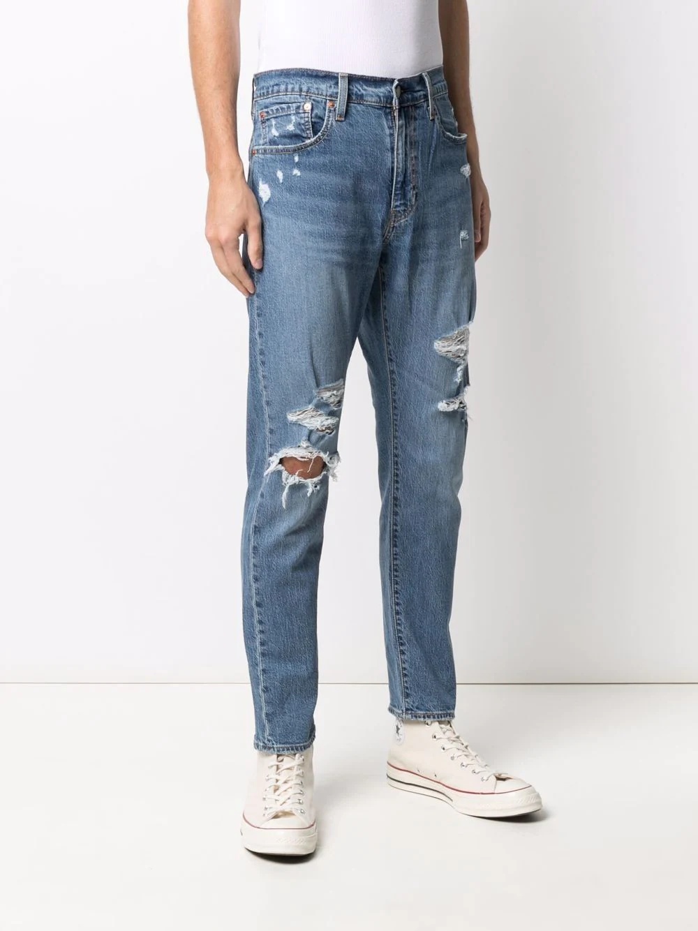 512 ripped slim-fit jeans - 3