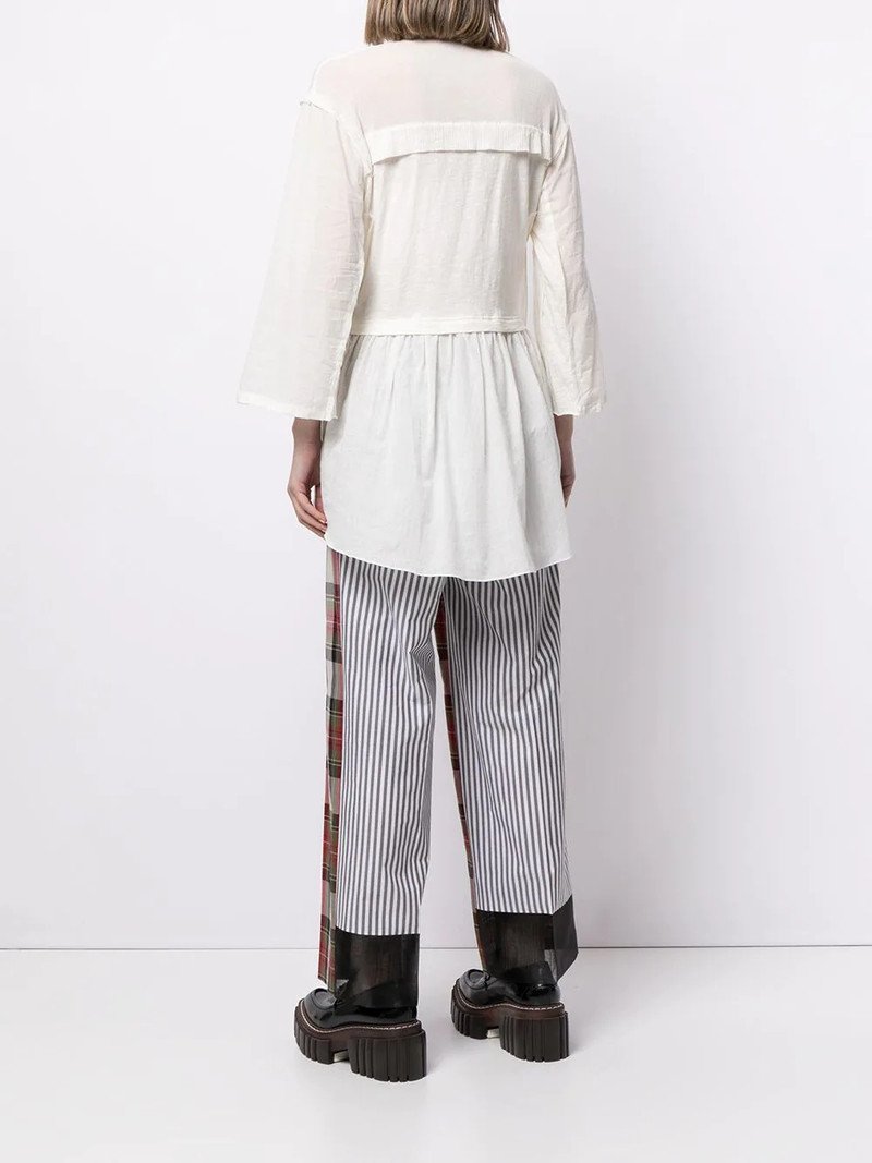 belted pleated shirt 4