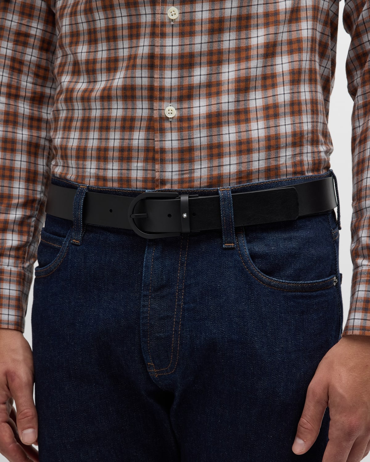 Men's Horseshoe-Buckle Extreme 3.0 Leather Belt - 2