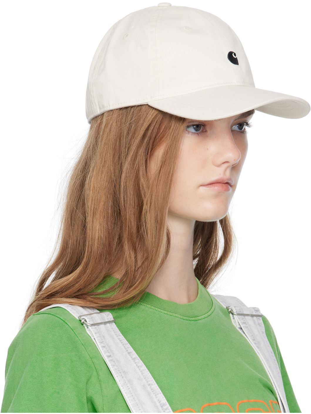 White Madison Logo Cap - 2