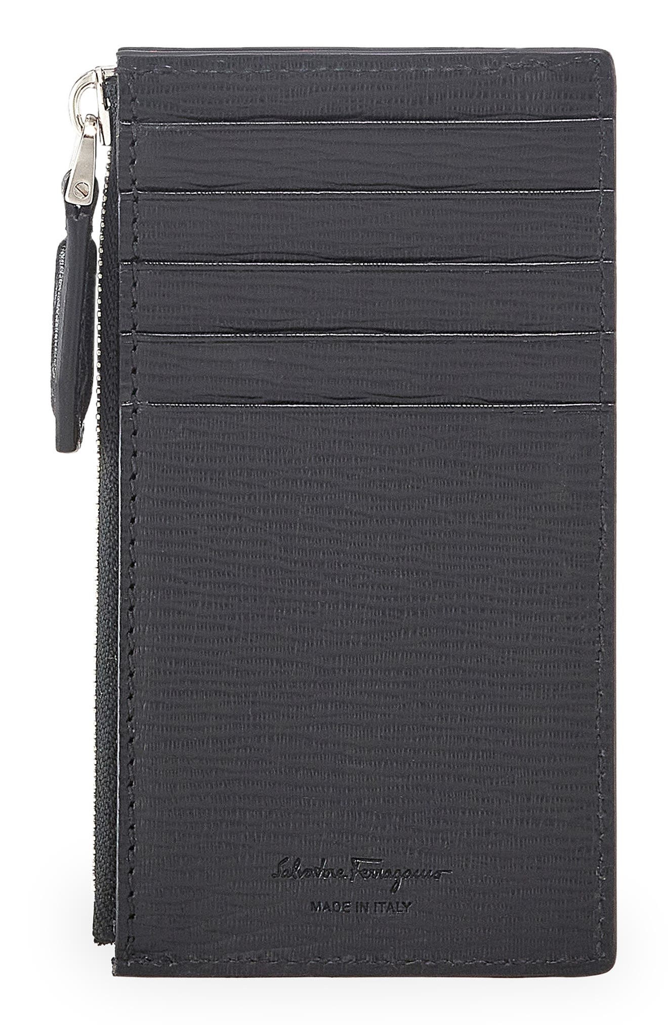 Revival Double Gancio Bicolor Zip Card Case - 3