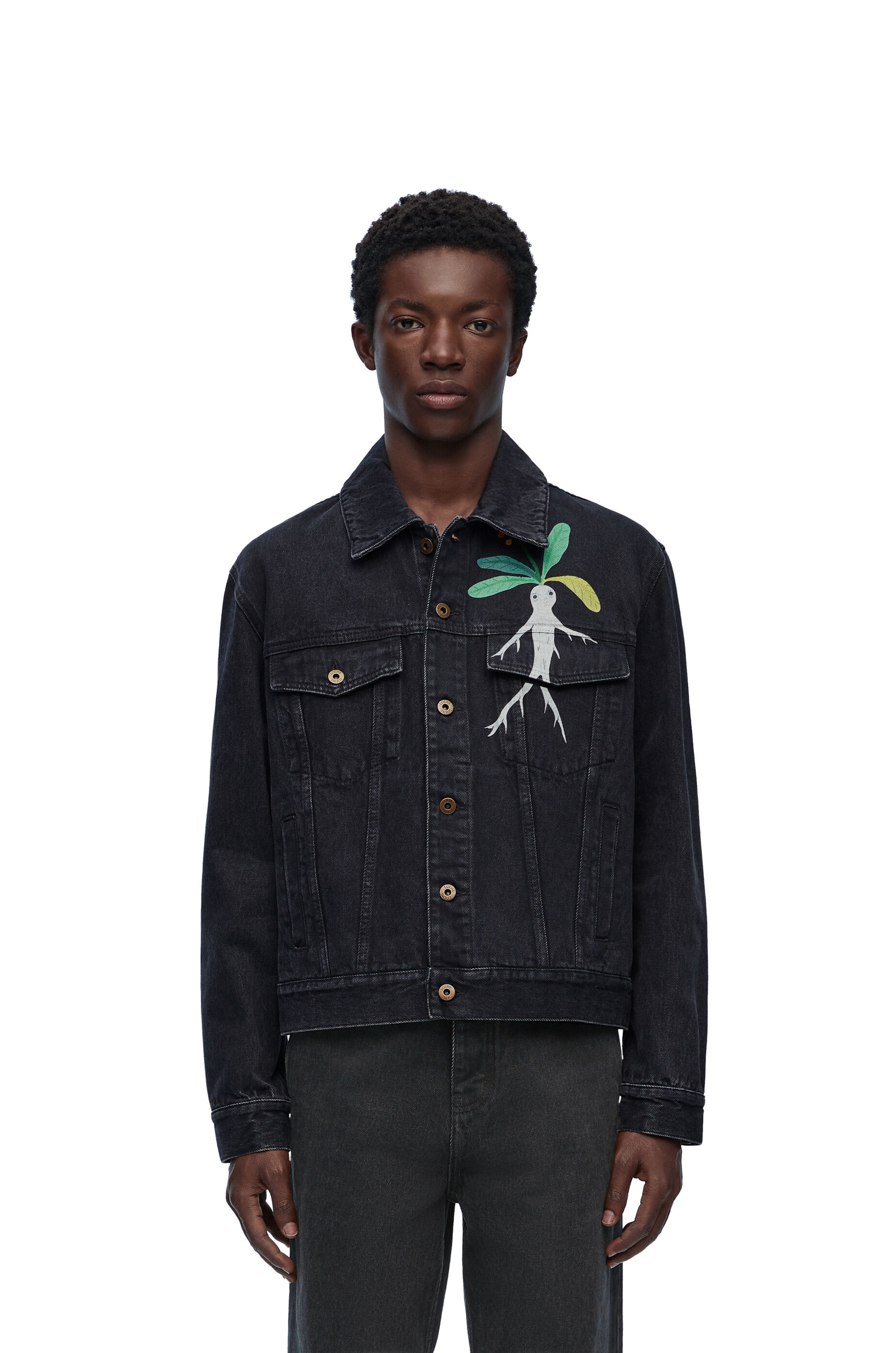 Trucker jacket in denim - 3