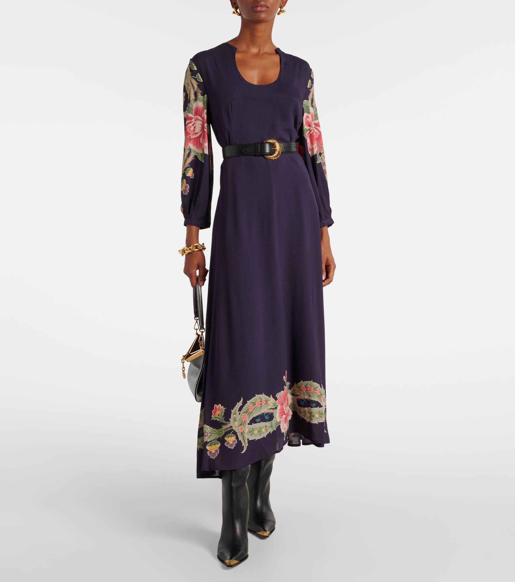 Floral maxi dress - 2