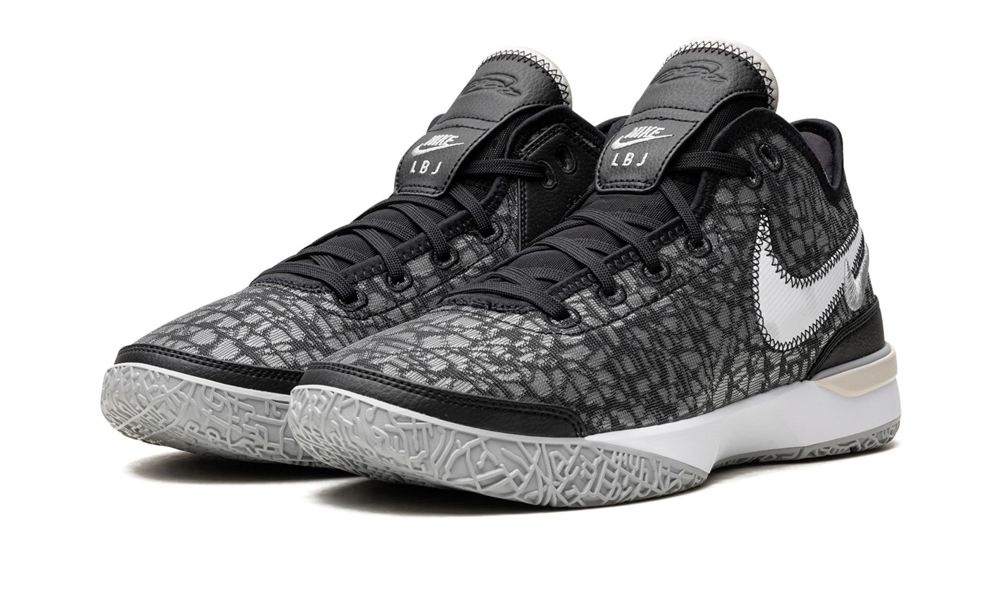 Zoom LeBron NXXT Gen "Black / Wolf Grey" - 2