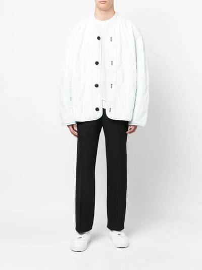 OAMC padded collarless jacket outlook