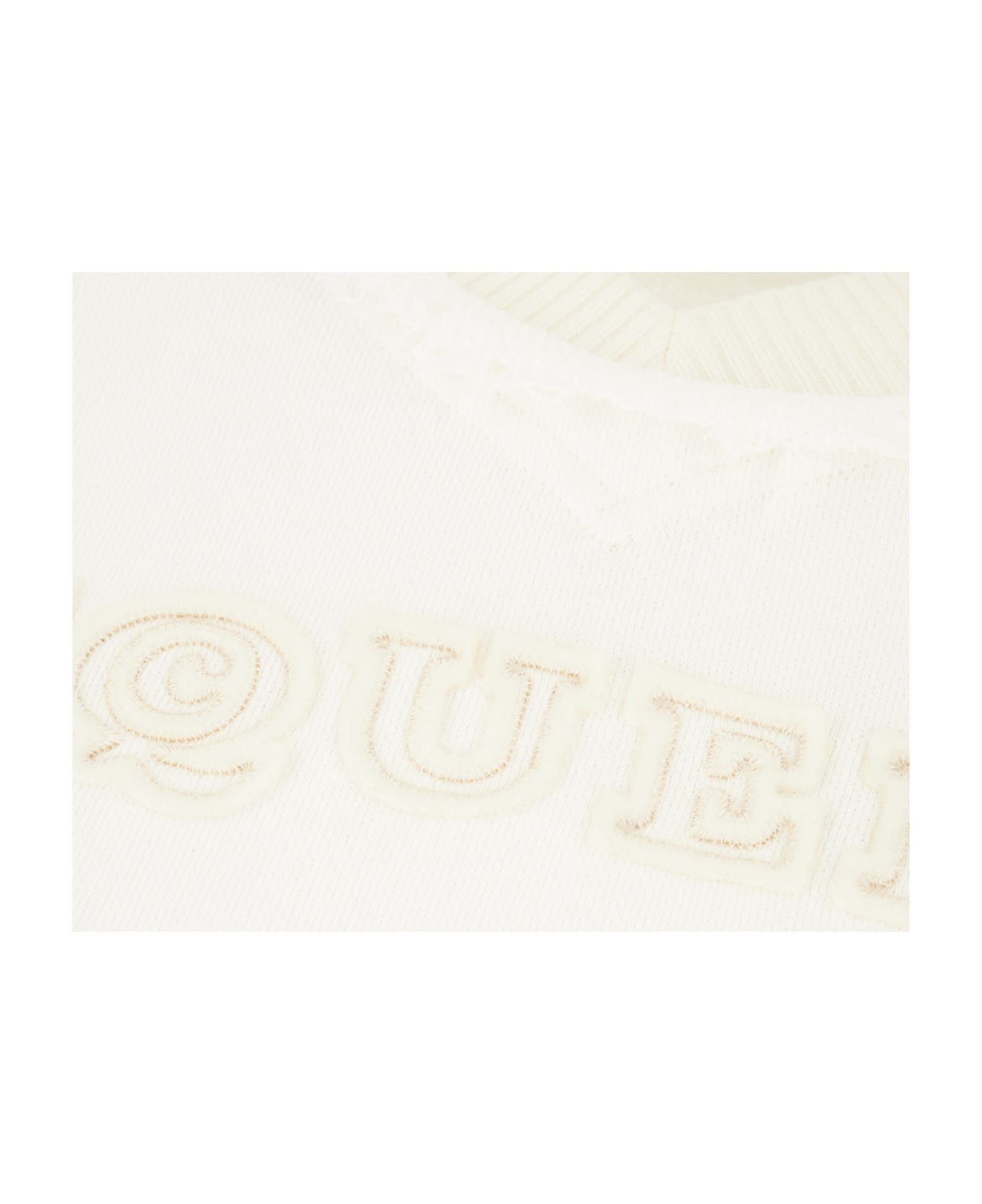 Ivory Cotton Sweatshirt - 3