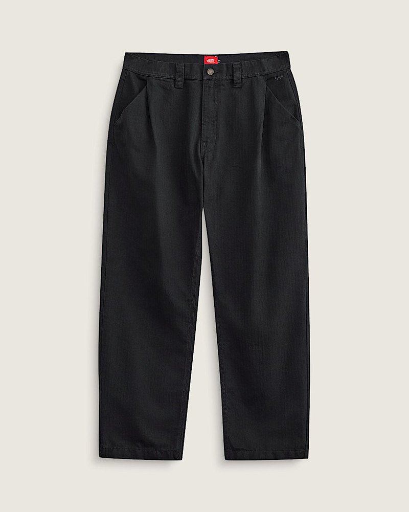 Skate Loose Pleated Pants 1