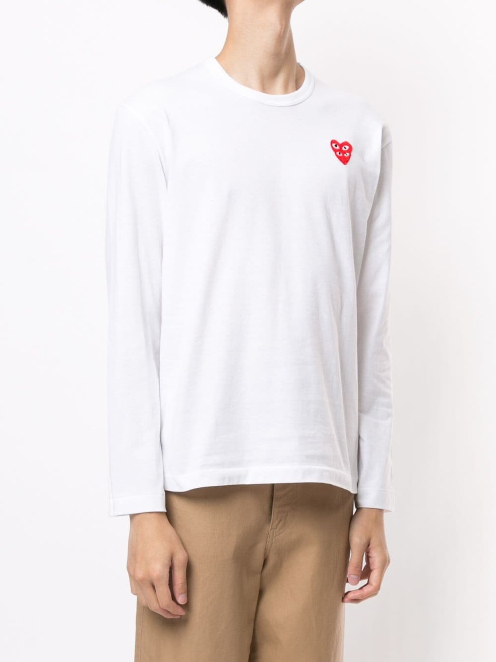 EMBROIDERED LOGO T-SHIRT - 4
