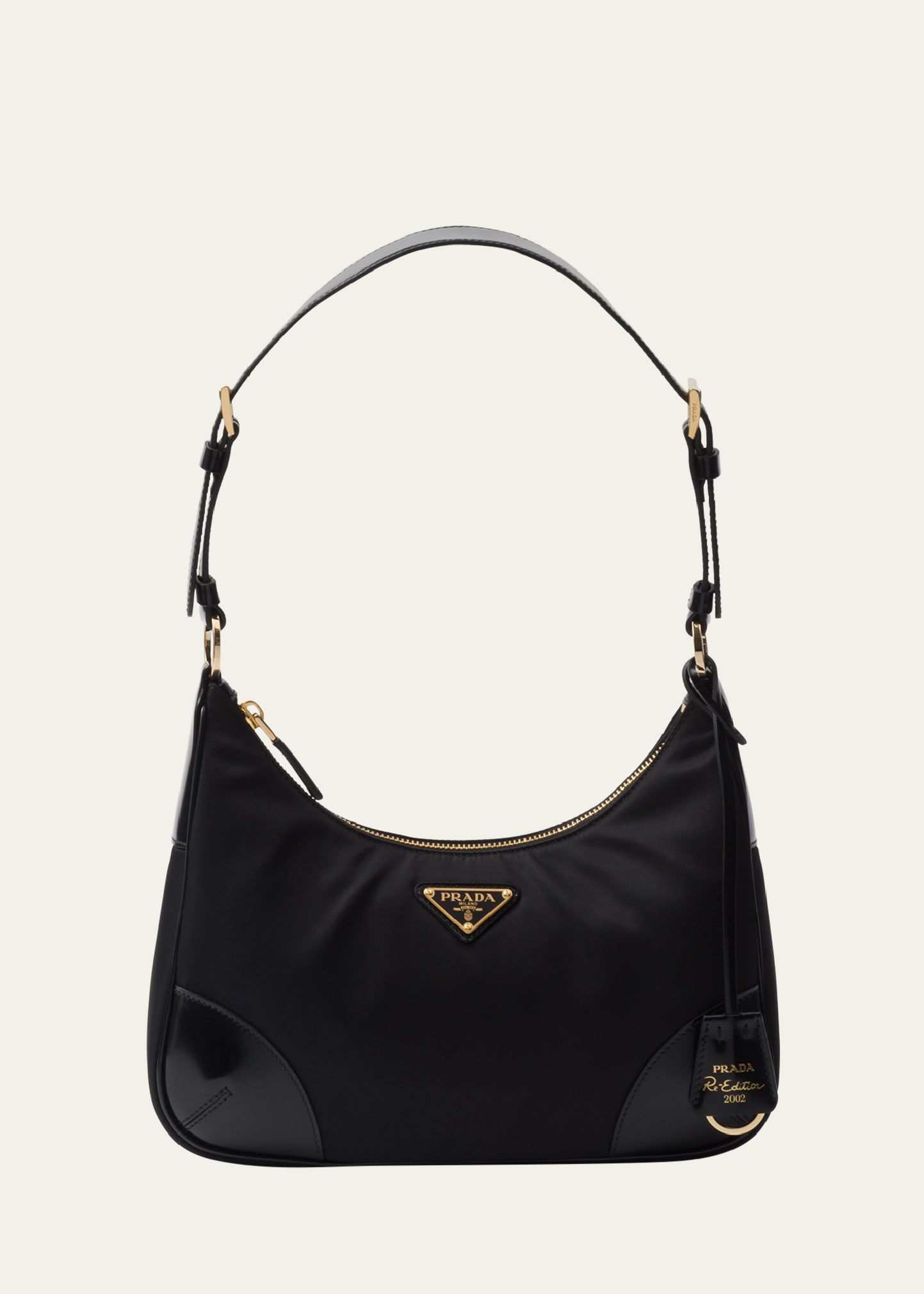 ★送料関税込★PRADA Re-Edition 2002 Re-Nylonショルダーバッグ Re-Edition 2002 Re-Nylon shoulder bag in black - Prada