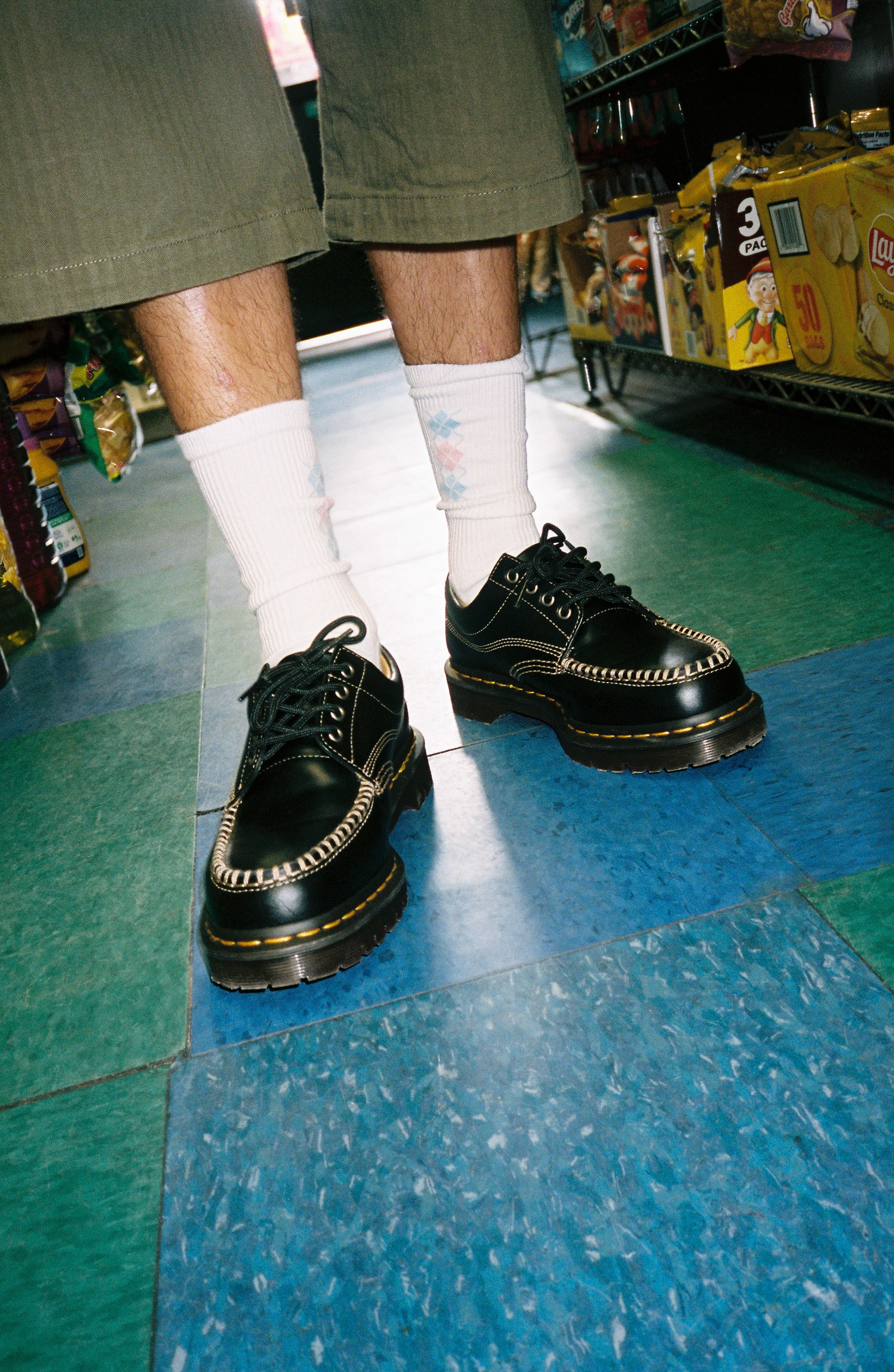 Dr. Martens Lowell Derby in Black at Nordstrom - 2
