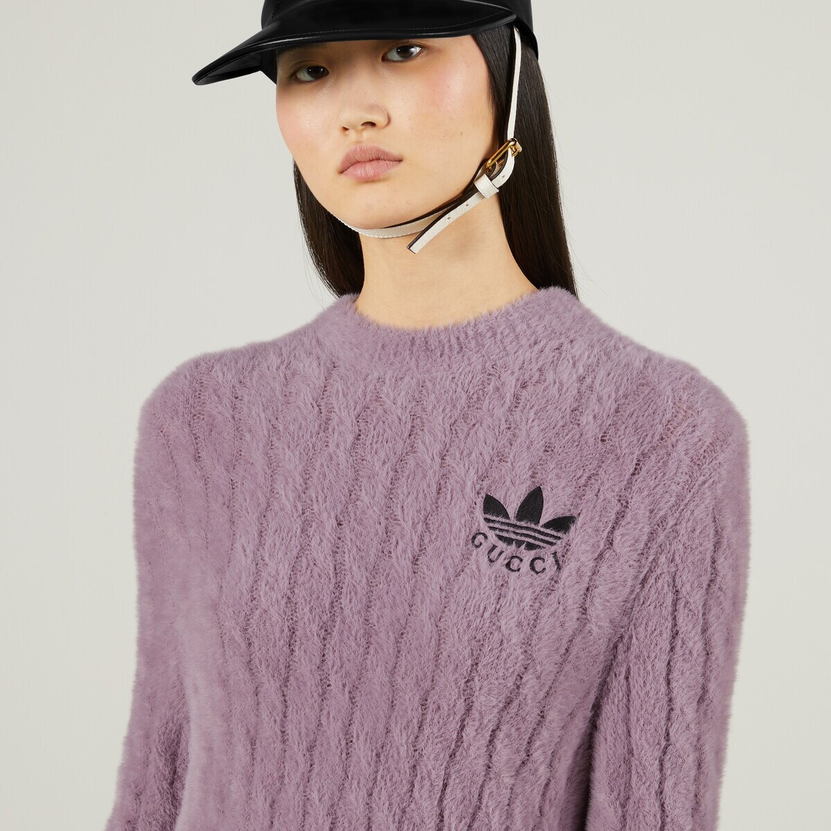adidas x Gucci cable knit dress - 4