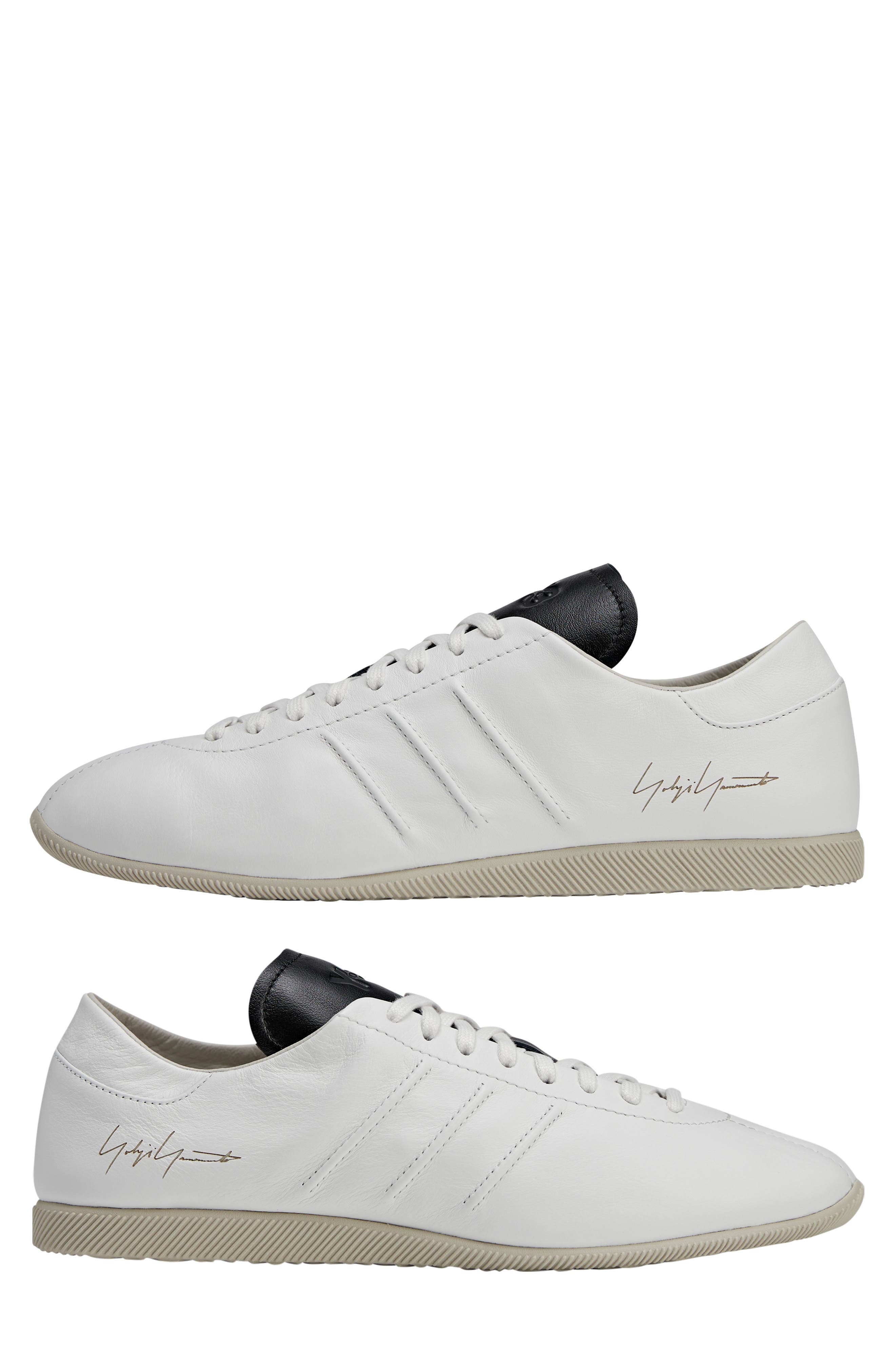 Y-3 Gender Inclusive Japan Sneaker in Core White/Black/Talc at Nordstrom - 9