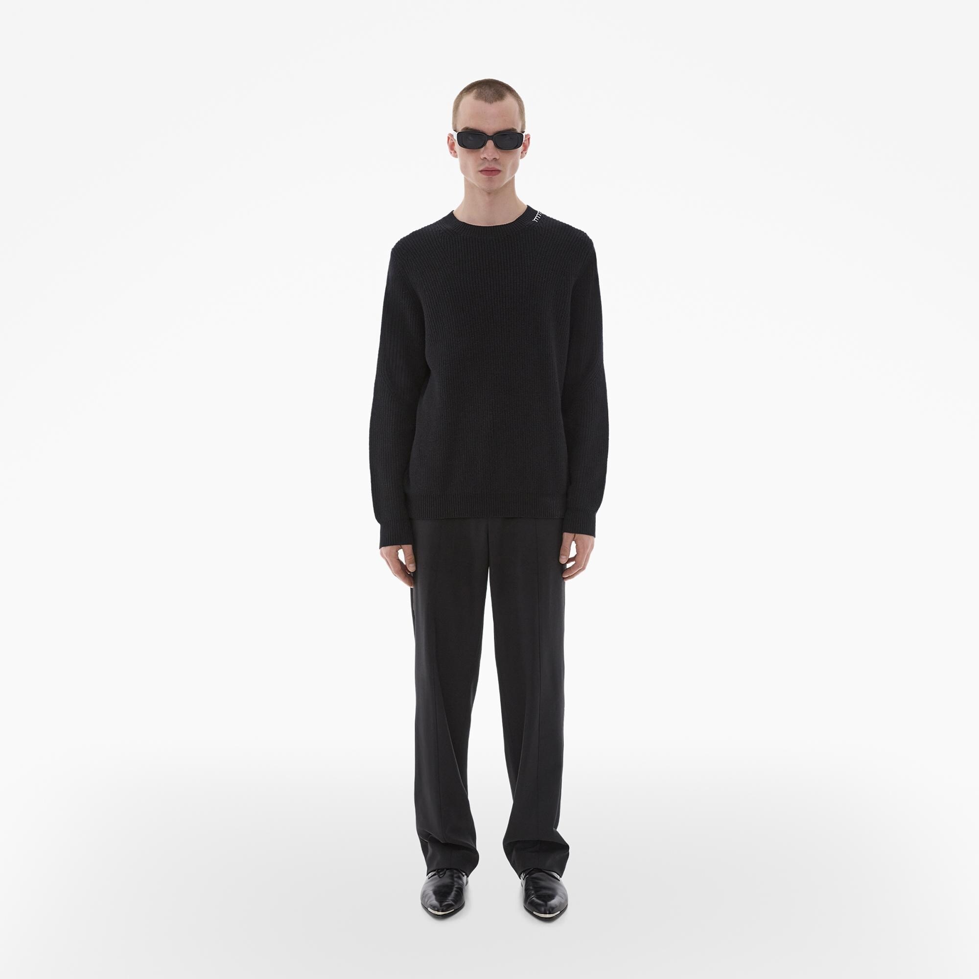 EMBROIDERED CREWNECK SWEATER - 2
