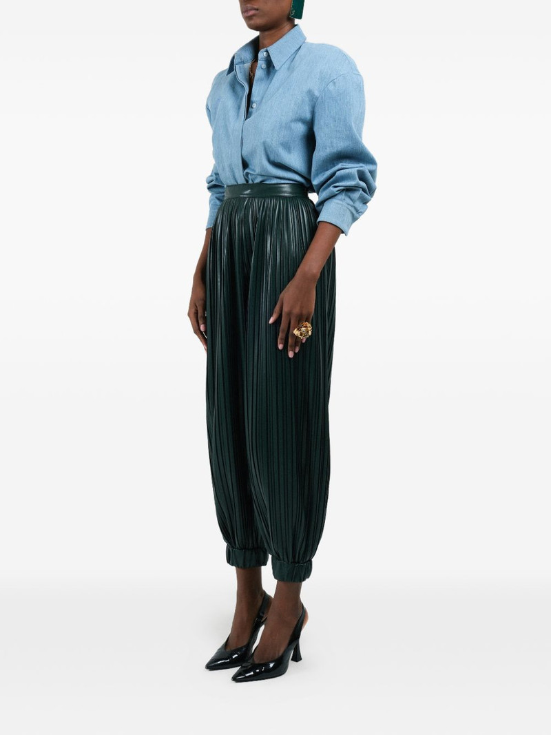 ROWEN ROSE pleated balloon trousers outlook