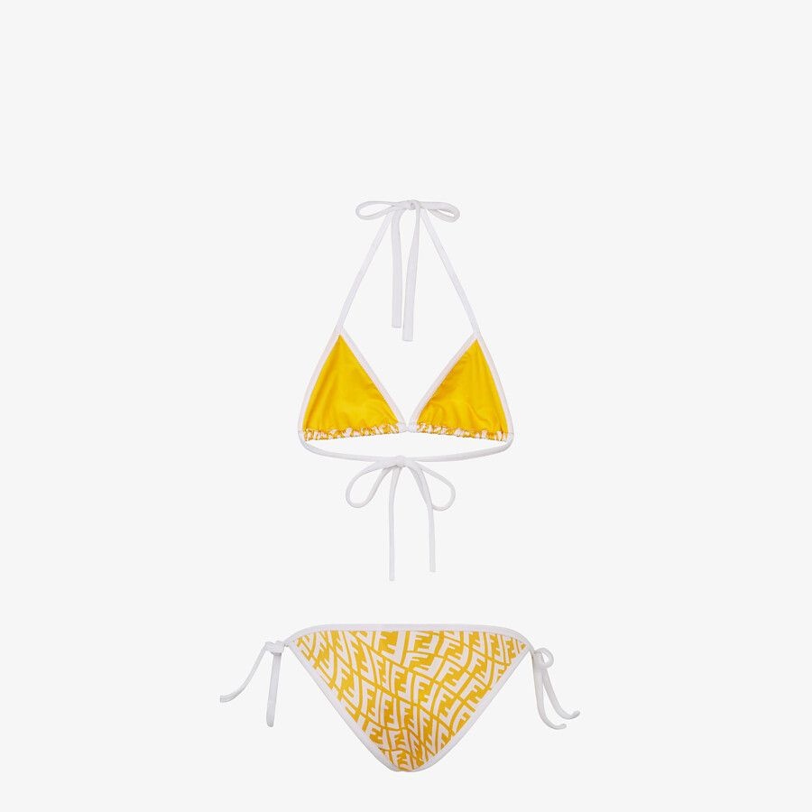 Yellow Lycra® bikini - 2