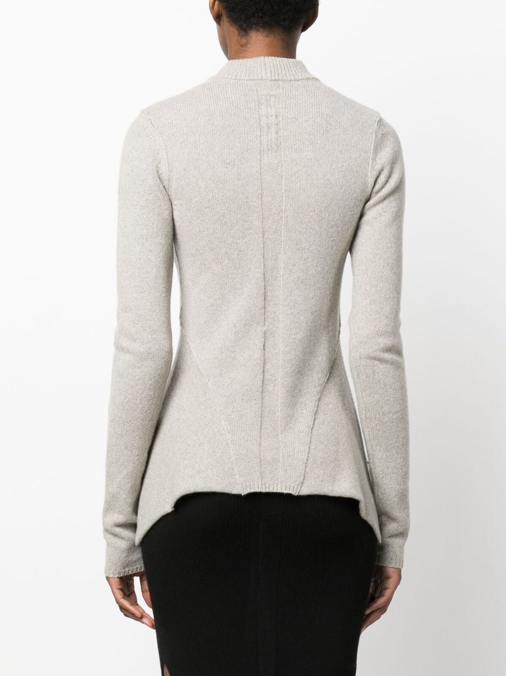 crew-neck long-sleeve jumper - 4