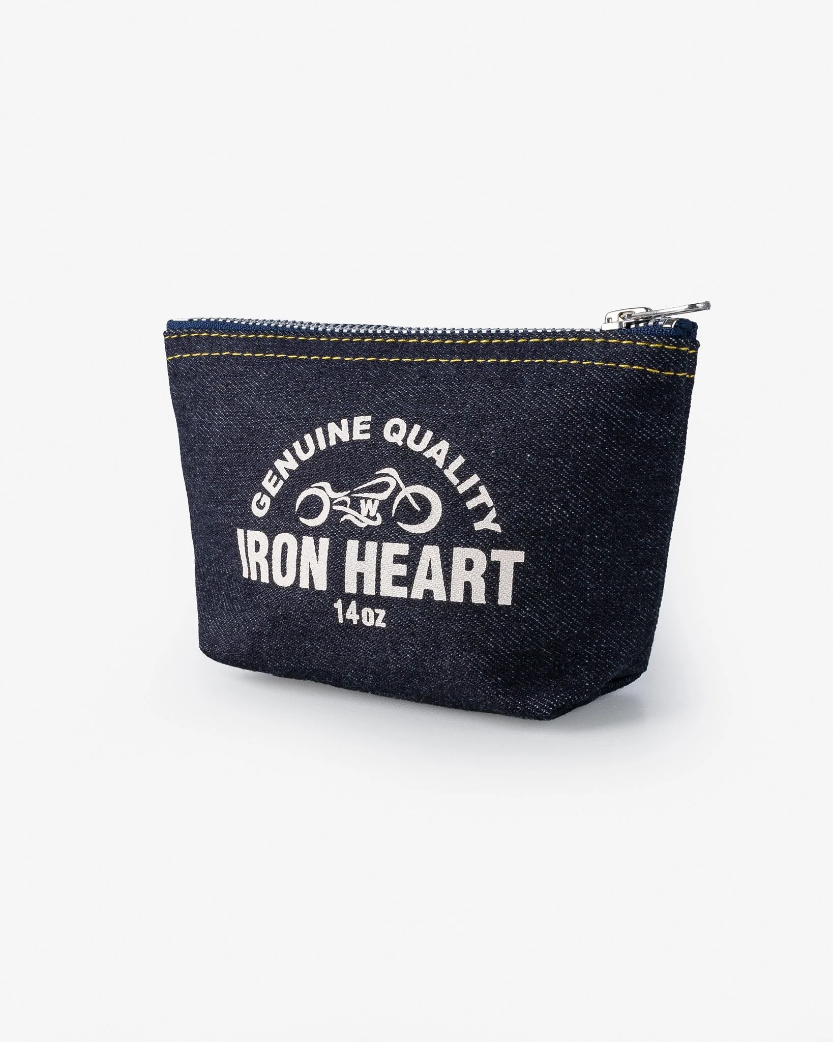 14OZ SELVEDGE DENIM ZIP-UP POUCH - 1
