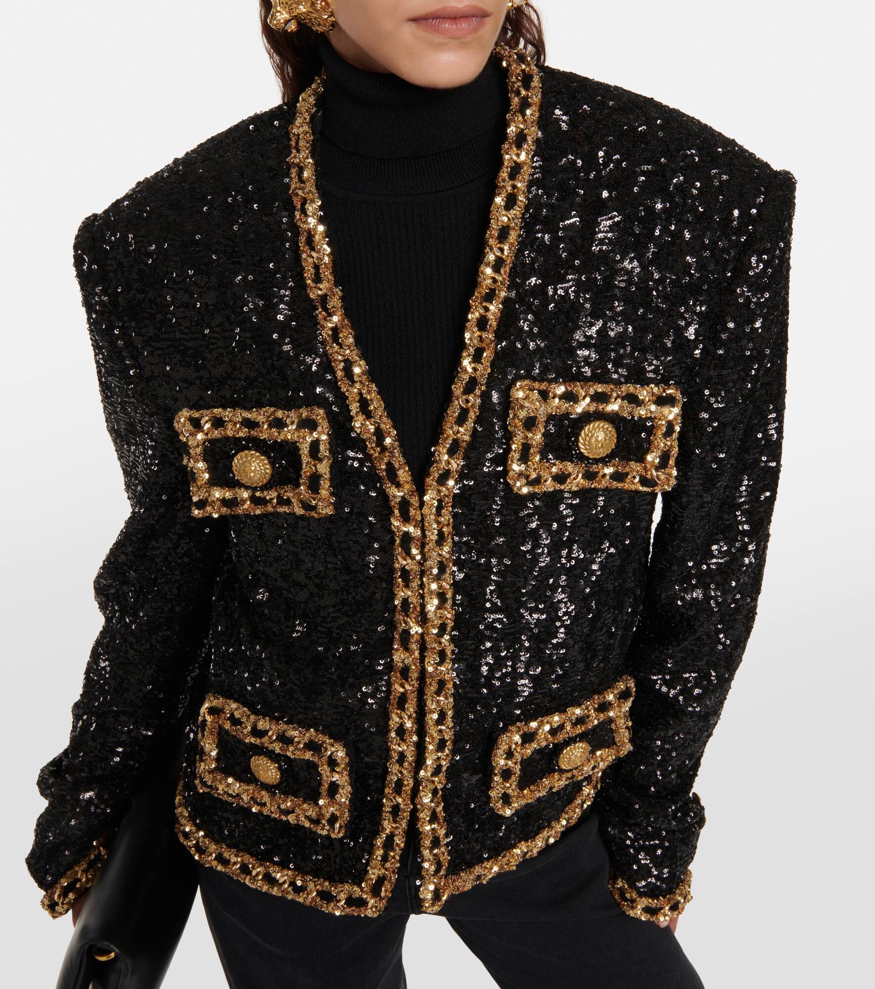 Sequined jacket - 5